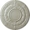 Ekena Millwork Dauphine Ceiling Medallion (Fits Canopies up to 13 1/4"), 33 7/8"OD x 1 3/8"P, Flash Copper CM33DAFCS - alternate 1